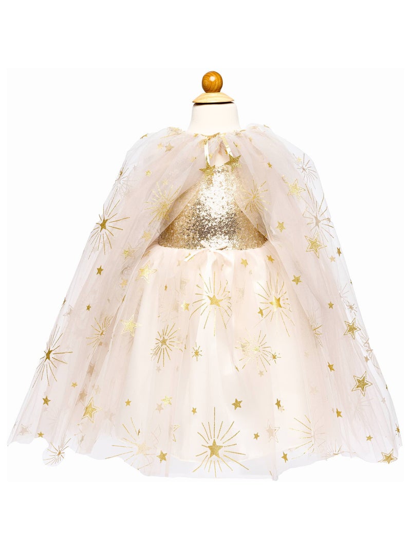Great pretenders | déguisement enfant cape de princesse étoilée Ecru - Kiabi