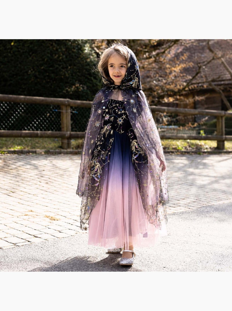 Great pretenders | déguisement enfant cape fée des étoiles à capuche Noir - Kiabi