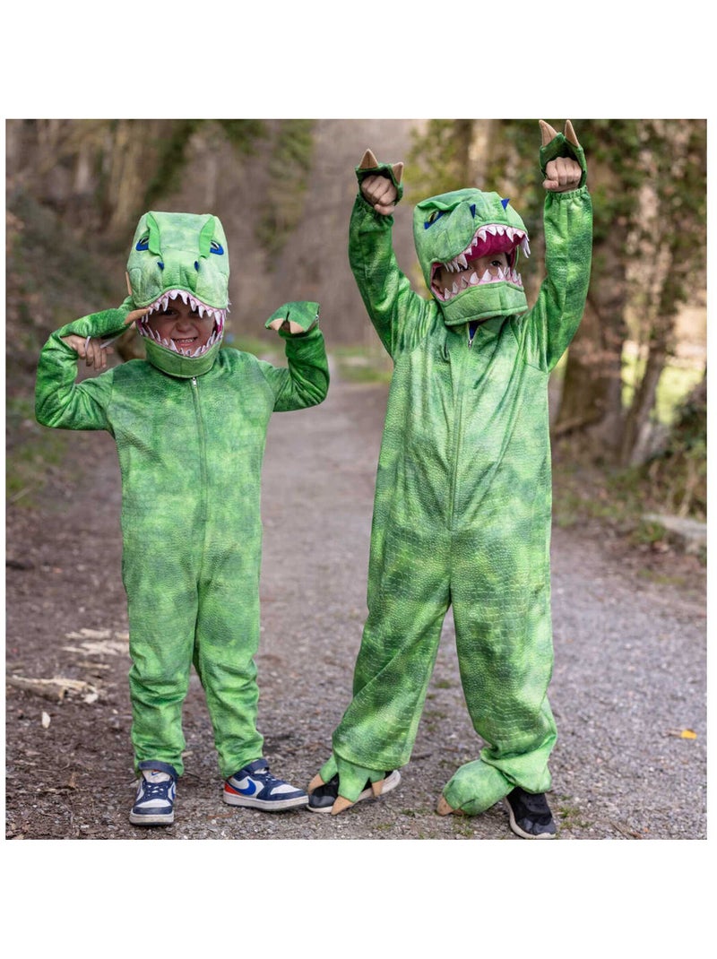 Great pretenders | déguisement enfant combinaison dinosaure t-rex Vert - Kiabi