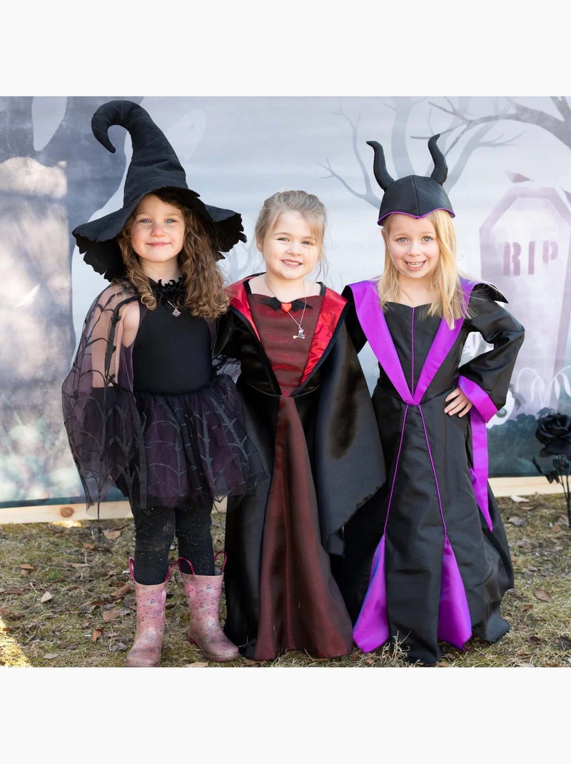 Great pretenders | déguisement enfant robe de princesse vampire royal Noir - Kiabi