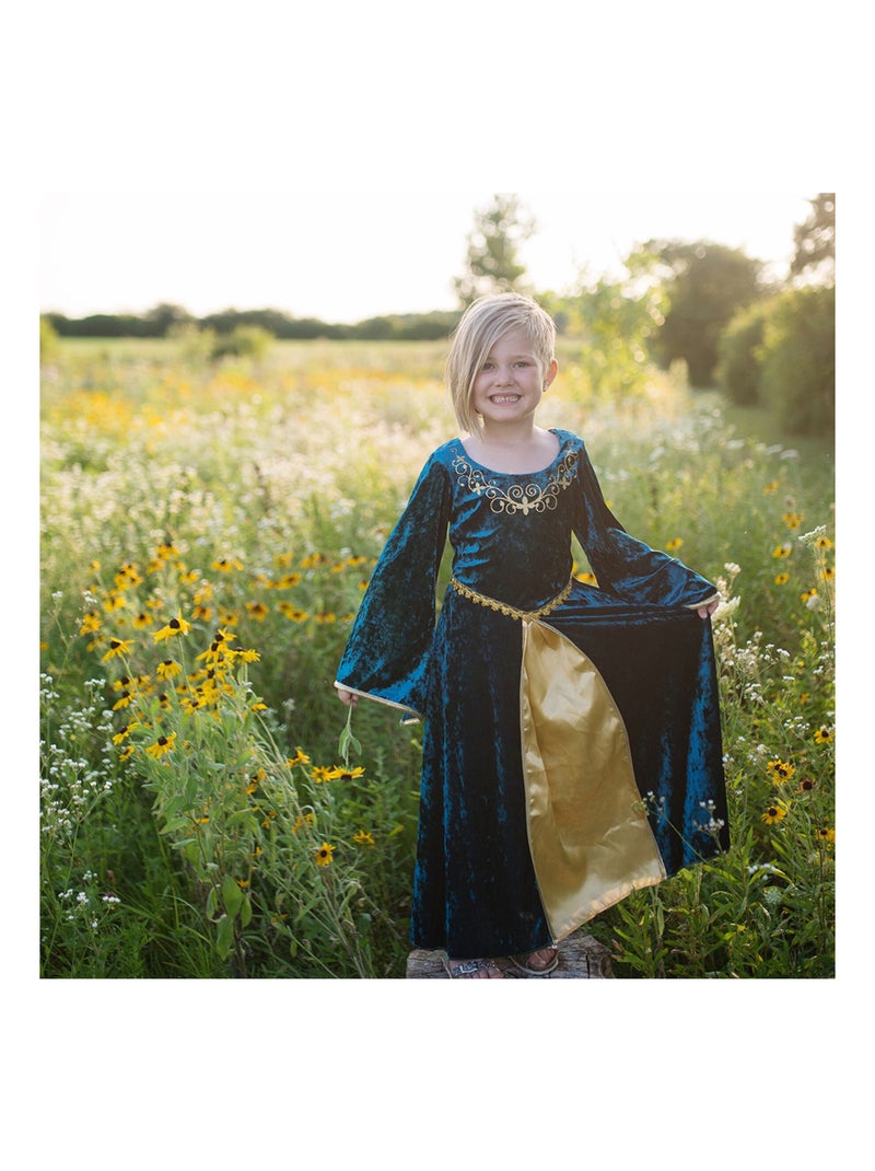 Great pretenders | déguisement enfant – robe de reine guenièvre Bleu - Kiabi