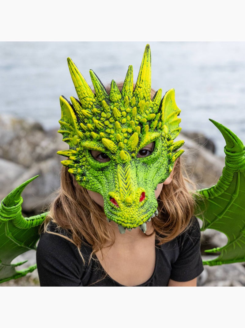 Great pretenders | déguisement masque de dragon vert Vert - Kiabi