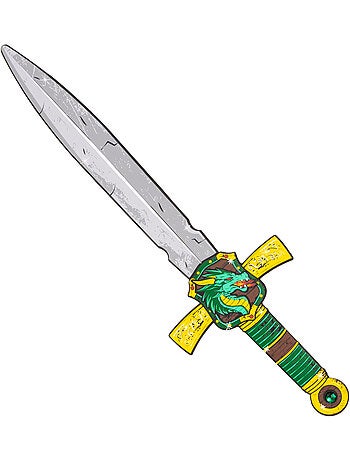 Great pretenders | epée de chevalier dragon vert en mousse