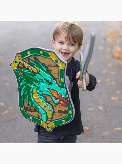 Great pretenders | epée de chevalier dragon vert en mousse - Kiabi