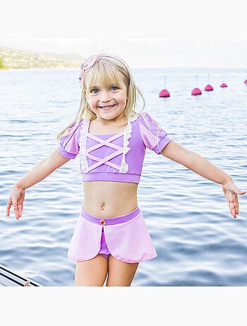 Great pretenders | maillot de bain 2 pièces fille princesse uv upf 50+