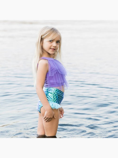 Great pretenders | maillot de bain 2 pièces fille sirène uv upf 50+ - Kiabi