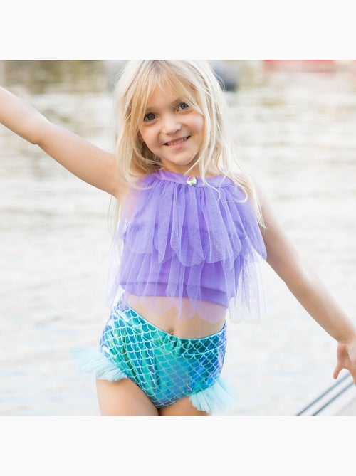 Great pretenders | maillot de bain 2 pièces fille sirène uv upf 50+ - Kiabi
