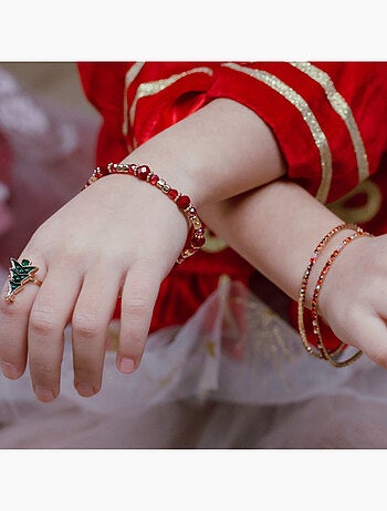 Great pretenders | set de 3 bracelets rubis rouge