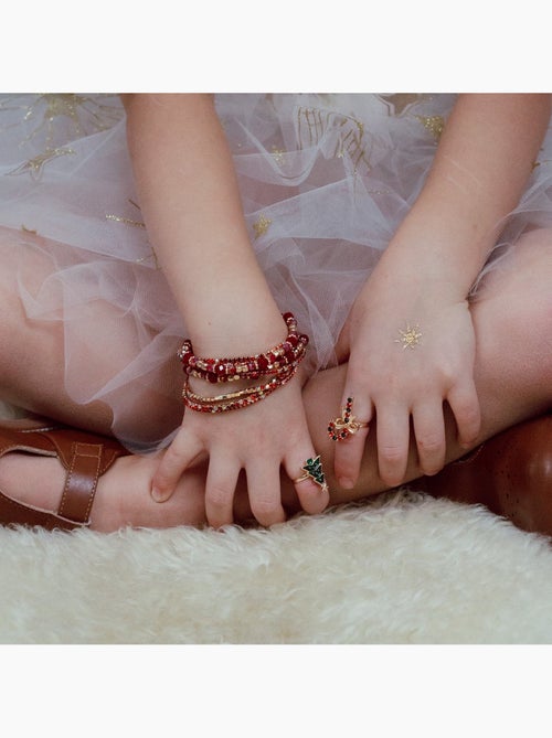 Great pretenders | set de 3 bracelets rubis rouge - Kiabi