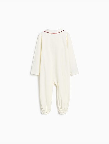 Grenouillère de noël en velours, mo fashion