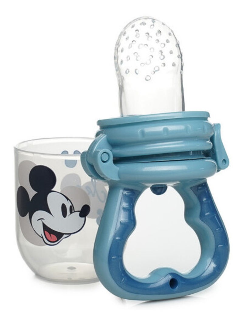 Grignoteur de fruits et légumes - THERMOBABY - MICKEY - Silicone Bleu - Kiabi