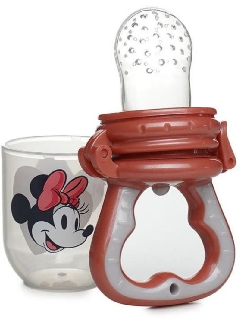 Grignoteur de fruits et légumes - thermobaby - minnie - silicone Rose - Kiabi