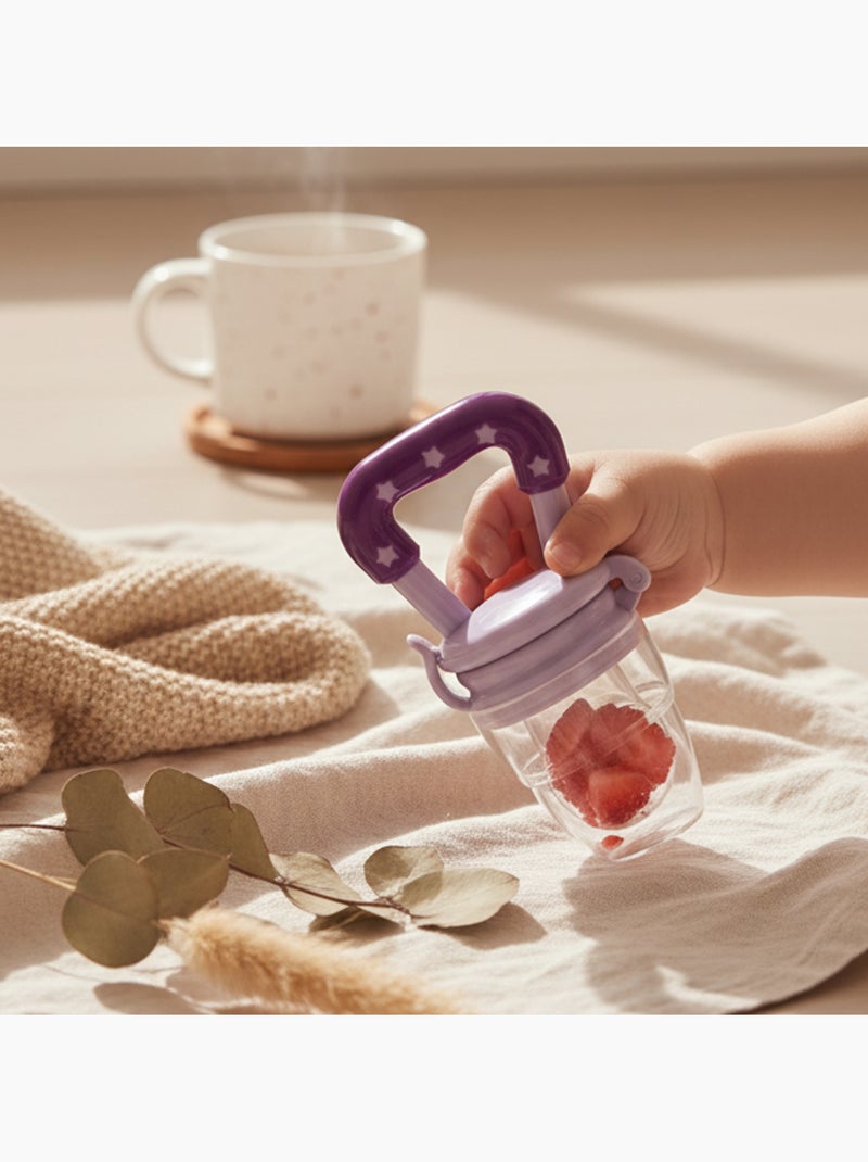 Grignoteuse évolutive en silicone Violet - Kiabi
