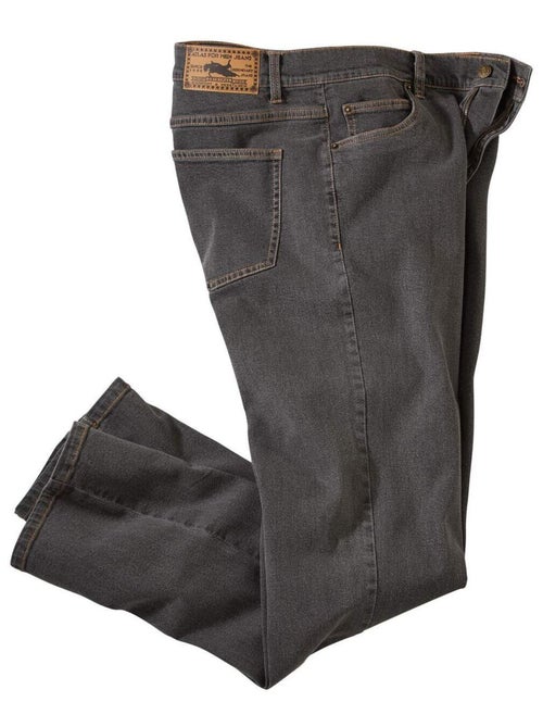 Grijze regular stretchspijkerbroek - ATLAS FOR MEN - Kiabi