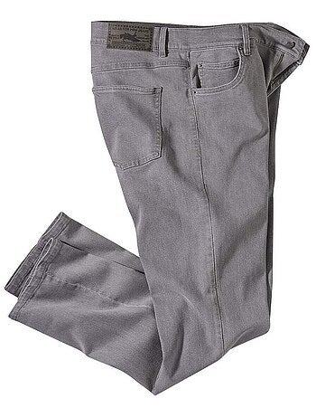 Zwarte stretch regular jeans - ATLAS FOR MEN