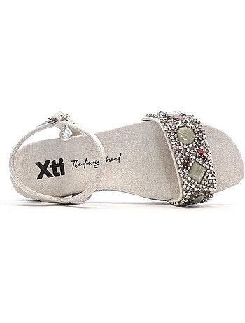 Grijze xti sandalen voor dames 143997