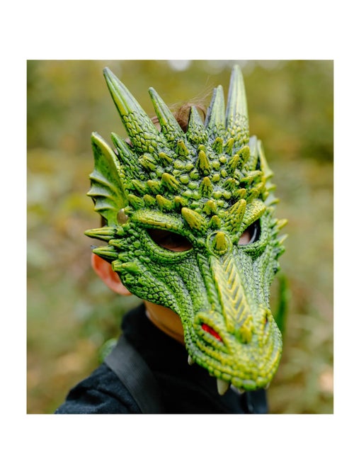 Groen drakenmasker kostuum - Kiabi