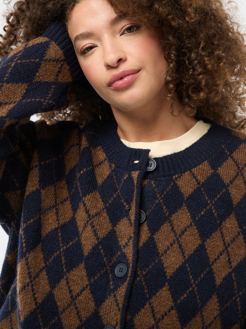 Grofgebreid vest - Kiabi