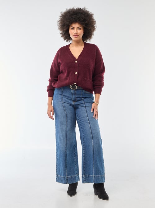 Grofgebreid vest - Kiabi