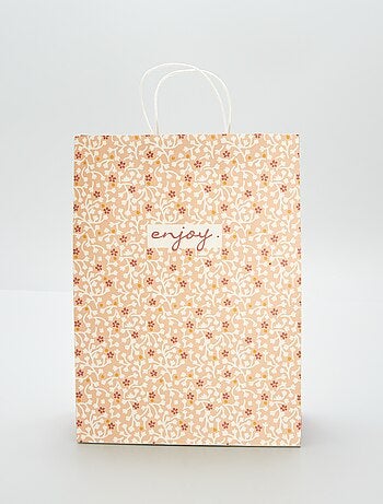 Groot cadeautasje met print