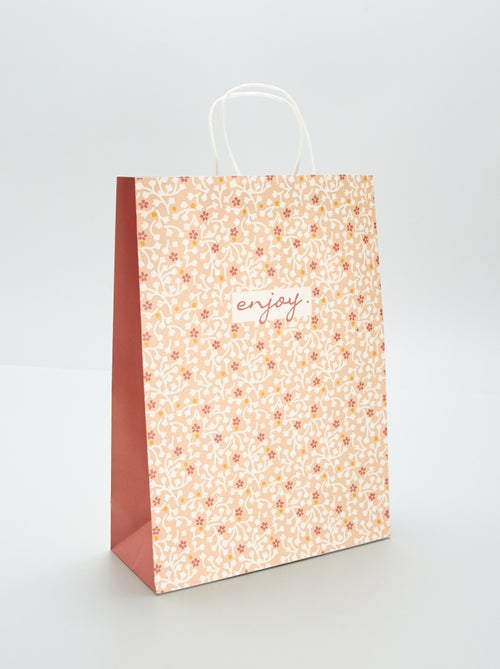 Groot cadeautasje met print - Kiabi