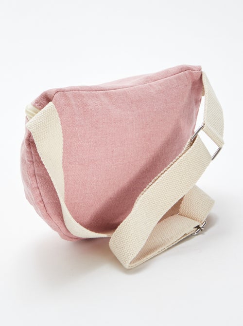 Groot heuptasje met geweven etiket - Kiabi