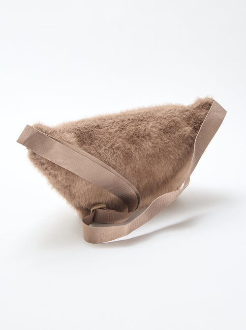 Groot heuptasje van imitatiebont - Kiabi