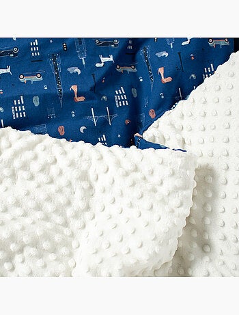 Groot plaid van minky, new york | sevira kids