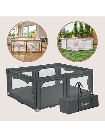 Grote Babybox LIONELO Florence - Snelle Montage - Ruim - Inclusief Reistas