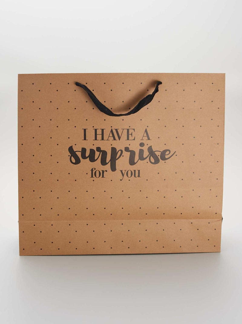 Grote cadeautas BRUIN - Kiabi