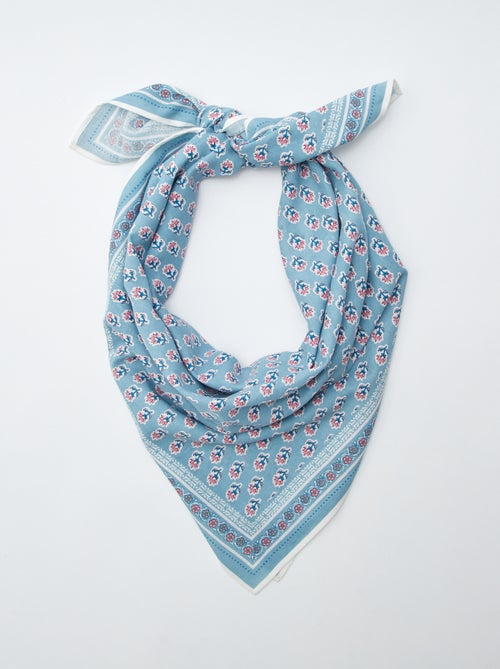 Grote foulard met print - Kiabi