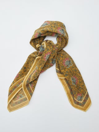 Grote foulard met print