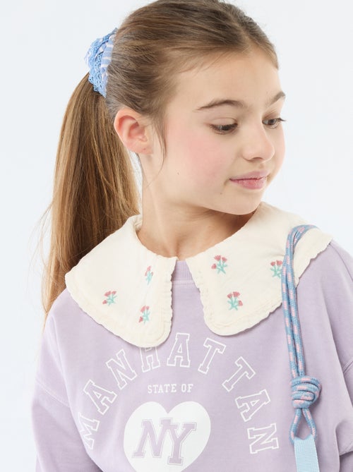 Grote gestreepte scrunchie - Kiabi