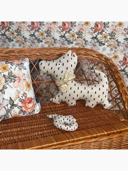 Grote katoenen knuffelhond - Kiabi