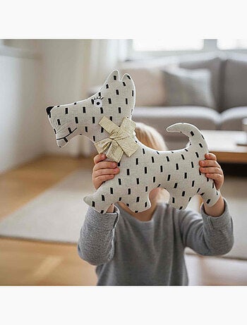 Grote katoenen knuffelhond | sevira kids