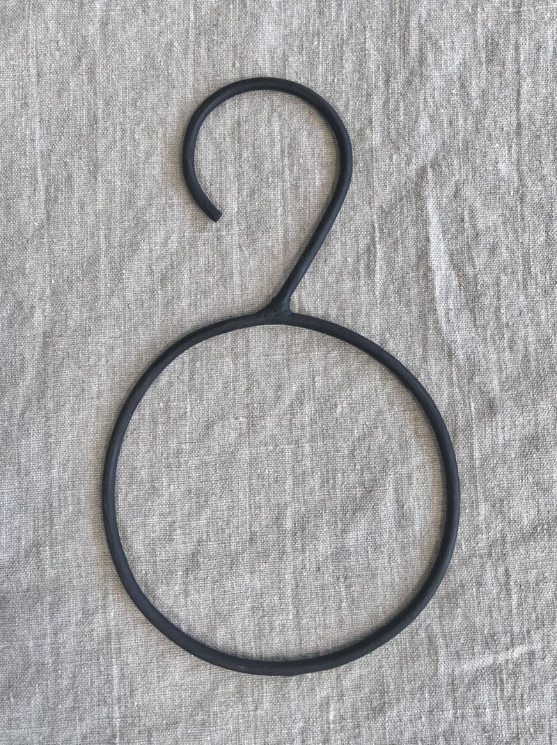 Grote ronde hanger voor sjaals Zwart - Kiabi