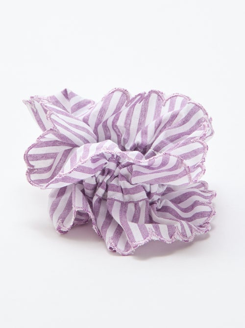 Grote scrunchie met vichyruit - Kiabi