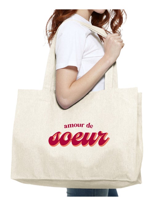Grote shopper AMOUR DE SOEUR - Kiabi Grote shopper AMOUR DE SOEUR - Kiabi