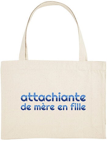 Grote shopper ATTACHIANTE DE MÈRE EN FILLE 2