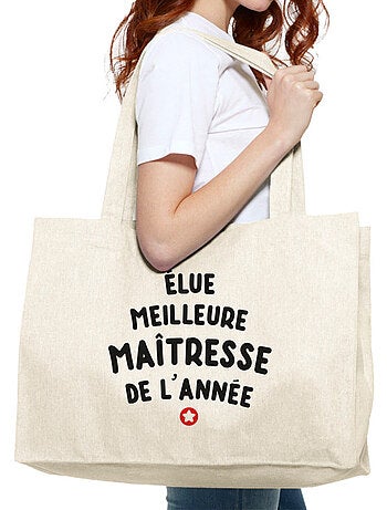 Grote shopper ÉLUE MEILLEURE MAÎTRESSE DE L'ANNÉE