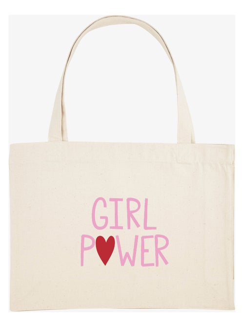 Grote shopper GIRL POWER MPT - Kiabi Grote shopper GIRL POWER MPT - Kiabi