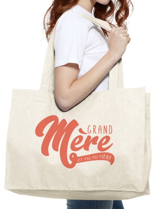 Grote shopper GRAND MÈRE ET PAS PEU FIÈRE - Kiabi