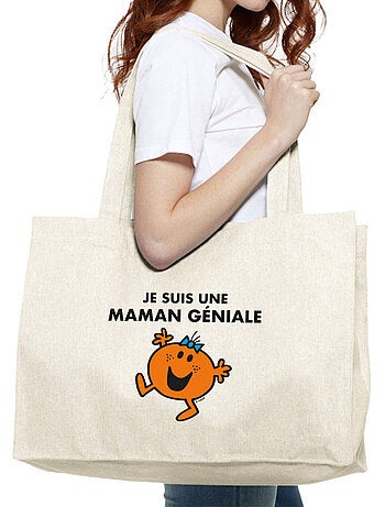 Grote shopper JE SUIS UNE MAMAN GENIALE