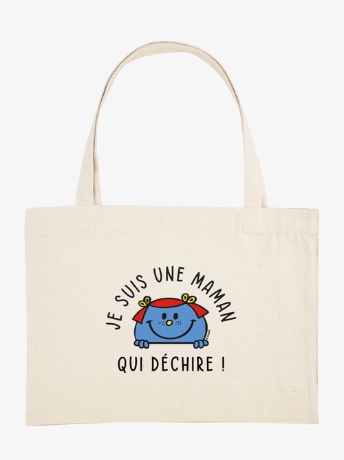 Grote shopper JE SUIS UNE MAMAN QUI DECHIRE - Kiabi Grote shopper JE SUIS UNE MAMAN QUI DECHIRE - Kiabi