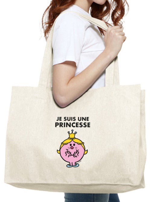 Grote shopper JE SUIS UNE PRINCESSE FACE - Kiabi Grote shopper JE SUIS UNE PRINCESSE FACE - Kiabi