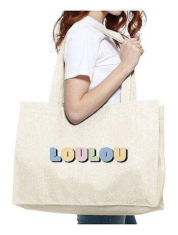 Grote shopper LOULOU COLORE