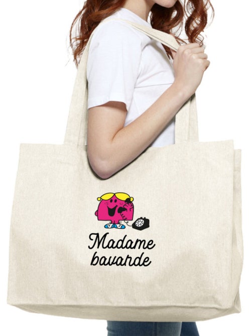 Grote shopper MADAME BAVARDE COEUR - Kiabi Grote shopper MADAME BAVARDE COEUR - Kiabi