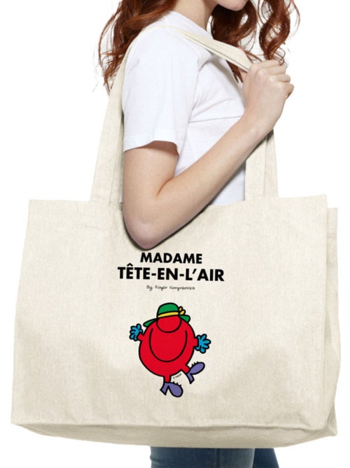 Grote shopper MADAME TÊTE EN L'AIR - Kiabi Grote shopper MADAME TÊTE EN L'AIR - Kiabi