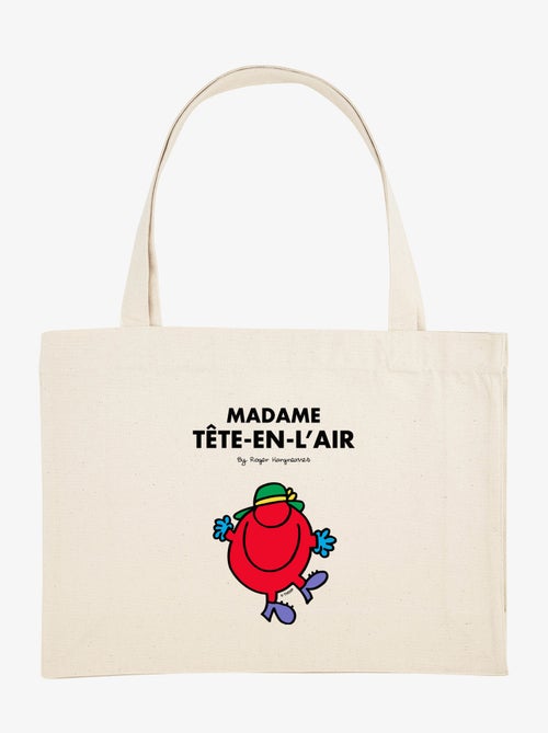 Grote shopper MADAME TÊTE EN L'AIR - Kiabi Grote shopper MADAME TÊTE EN L'AIR - Kiabi