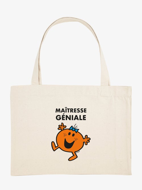 Grote shopper MAITRESSE GENIALE - Kiabi Grote shopper MAITRESSE GENIALE - Kiabi